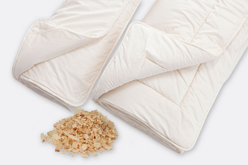 Überbett-mit-Zirbenspaene